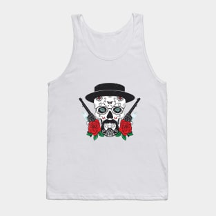 Heisenberg Mexican Skull Tank Top